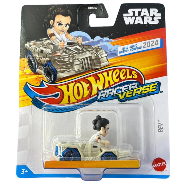 RARE STAR WARS HOT WHEELS RACER VERSE REY MILLENIUM FALCON