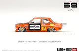 Kaido House x MiniGT Model 1:64 Diecast Datsun 510 Pro Street SK510 (Orange)