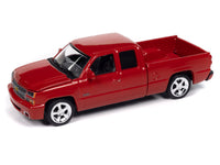 2024 Auto World 2006 Chevy Silverado SS Truck Extended Cab w/Fleetside Bed (Red&Silver) Lot of 2