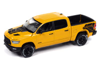 2024 AUTO WORLD 2023 RAM 1500 Rebel Havoc Edition MOC 1/64 (Yellow & Grey) Lot of 2