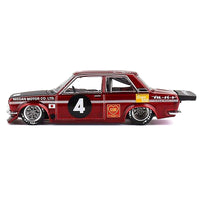 Kaido House MiniGT Model 1:64 Datsun Super JPN 510 Pro Street SK510 Deep Cherry